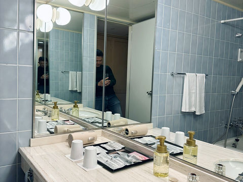 超氣派的飯店！早餐有西式、日式兩種，都非常好吃😋