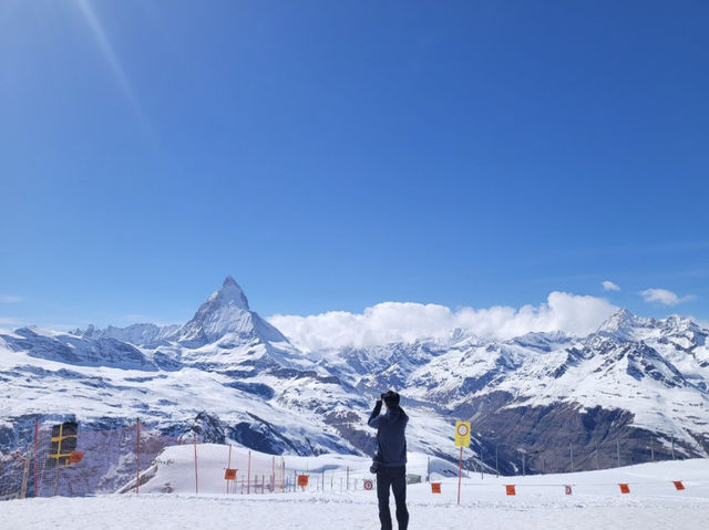 어디서 봐도 완벽한 마테호른, 체르마트