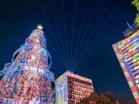 Celestial Contrast: The Luminous Geometry of Christmas