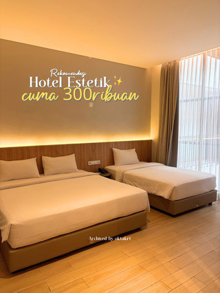 Hotel Comfy & Estetik Dekat Pasteur✨