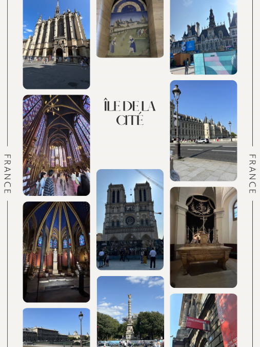 パリ滞在＋モンサンミッシェル日帰り＋美術館巡りの王道コース