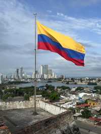 Fortress Towering Over the City of Cartagena 