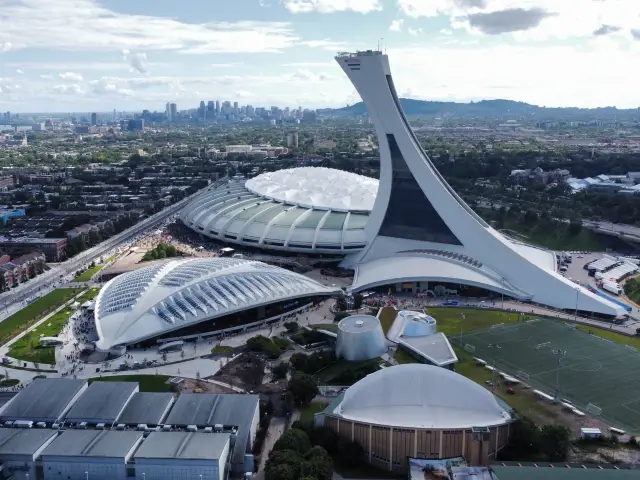 The Olympic Stadium in Montreal 🇨🇦