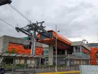 ラパス、中央駅前