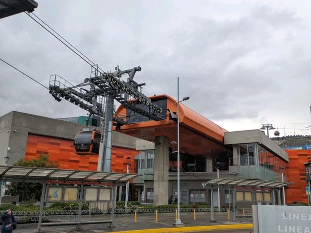 ラパス、中央駅前