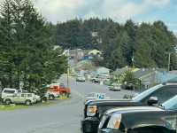 The city of Island KODIAK,Alaska 