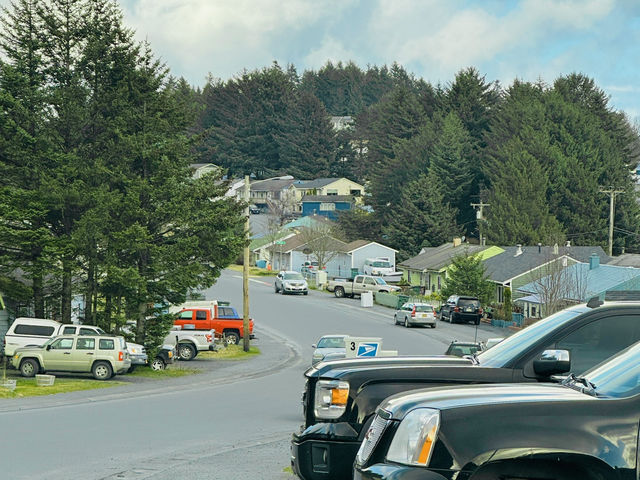 The city of Island KODIAK,Alaska 