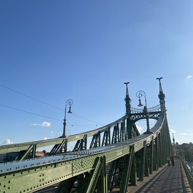 🇭🇺 Bridge with best view: Szabadság Bridge 🌉