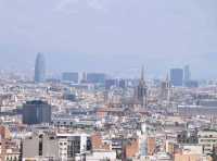 Beautiful views of Barcelona 