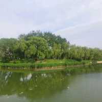Fangshan Red Scarf Park, water world in the heart of the city