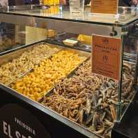 Food paradise in Madrid.