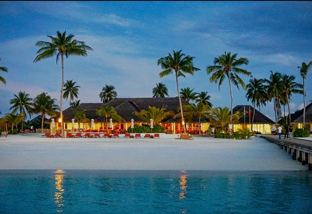 Holiday paradise Maldives.