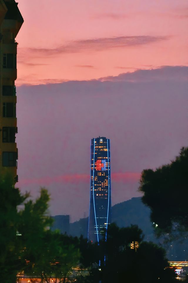 在澳門拍到了財富大道這個機位夜景絕了！