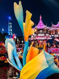 被上海豫園燈會驚豔到了，新年氛圍感瞬間拉滿！