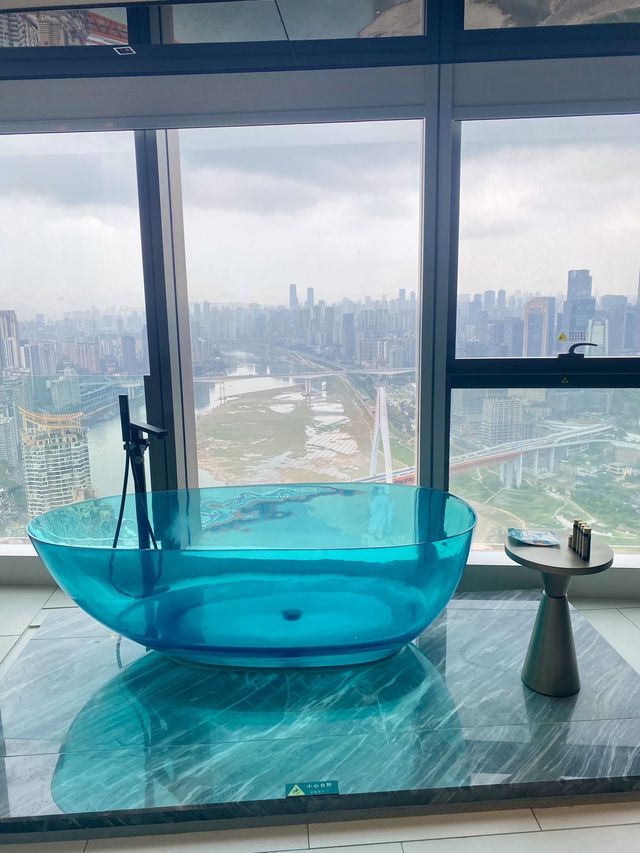 和閨蜜旅遊住的之重慶酒店 太舒適了