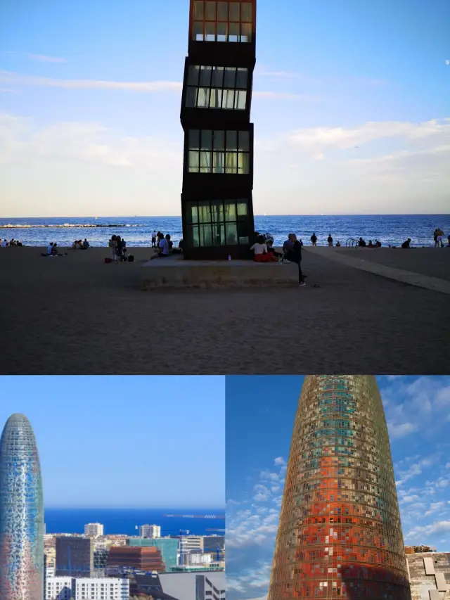 Barcelona Agbar Tower, a full adventure of beautiful scenery