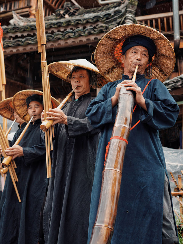 郎德上寨遊玩攻略，他們對遊客也太熱情了
