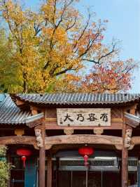 這麼說吧,徽州的秋天在國內沒有平替。
