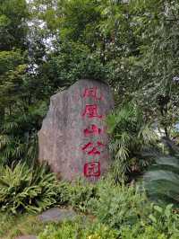 凤凰山公園——被譽為川北第一樓的凤凰樓。