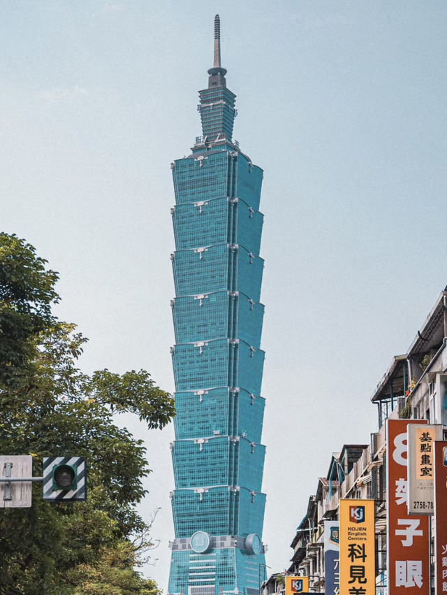 🏙️ 台北101：雲端上的城市縮影