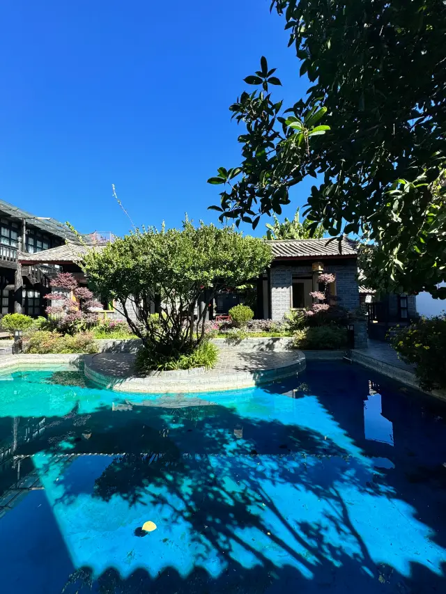 束河古鎮の海棠湾民宿は独特な景色が魅力です。