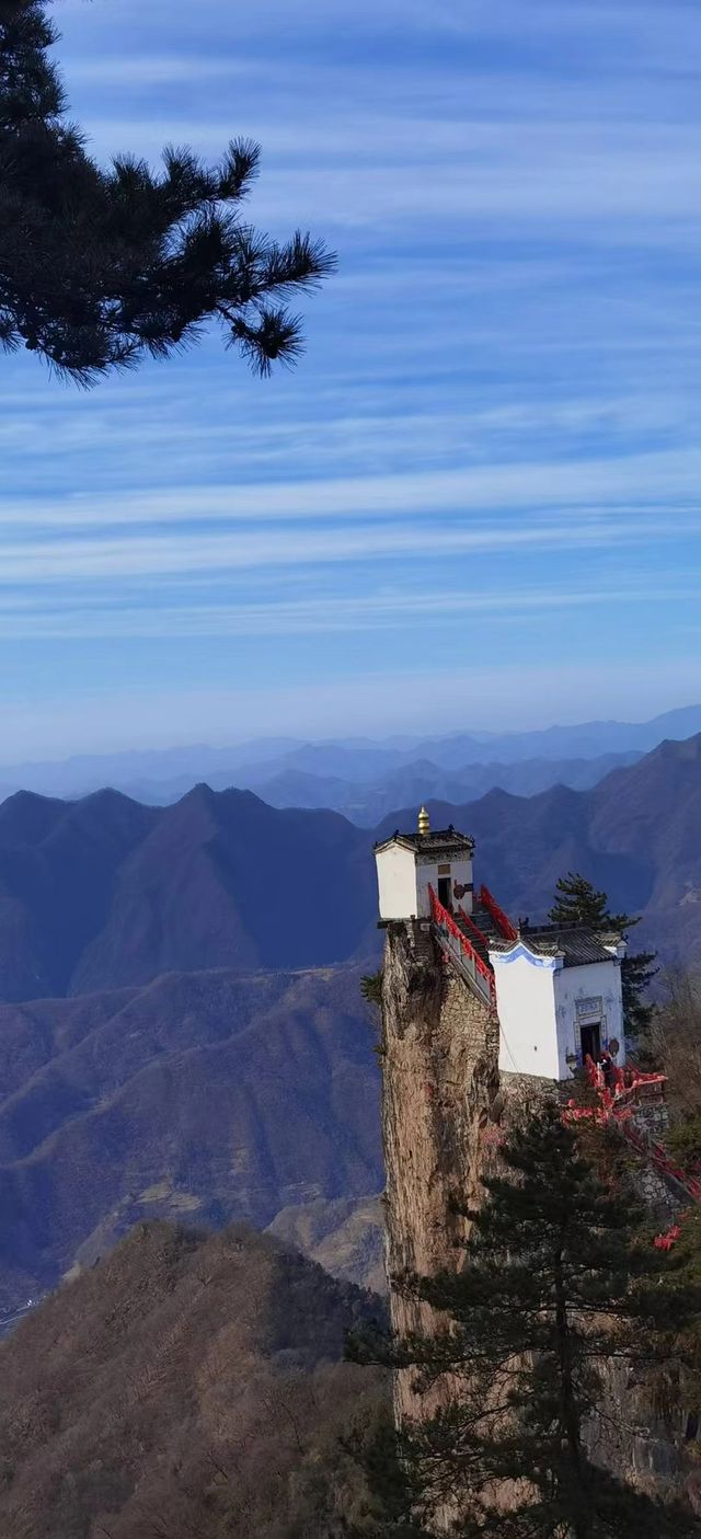 陝西商洛塔雲山。