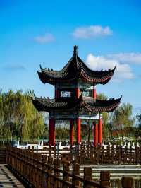 青春信陽|去光山龍山湖，看橘子海日落~