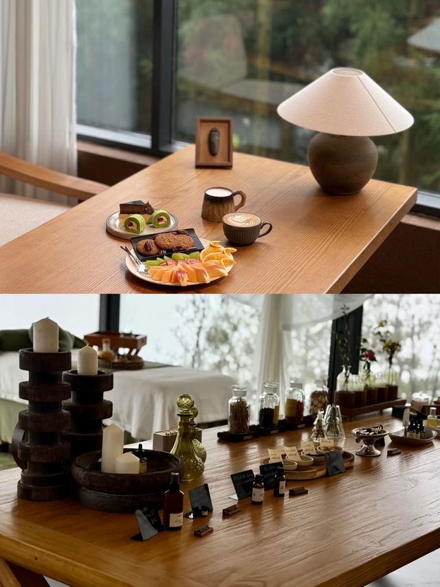 朋友，我在雲山之巅做 Spa