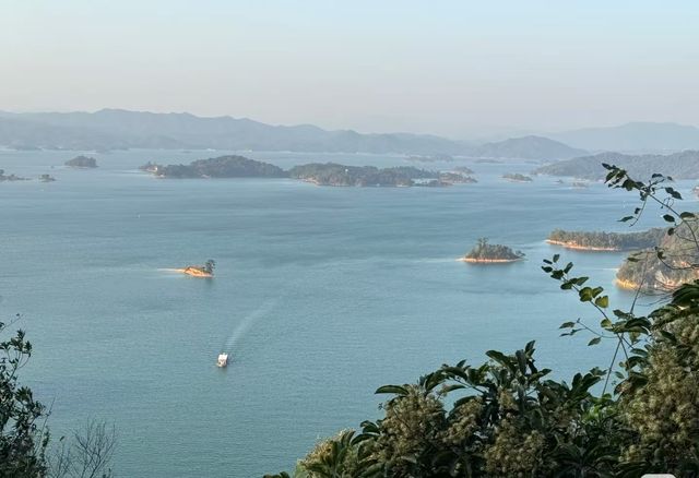 河源周邊遊打卡河源萬綠湖鏡花緣