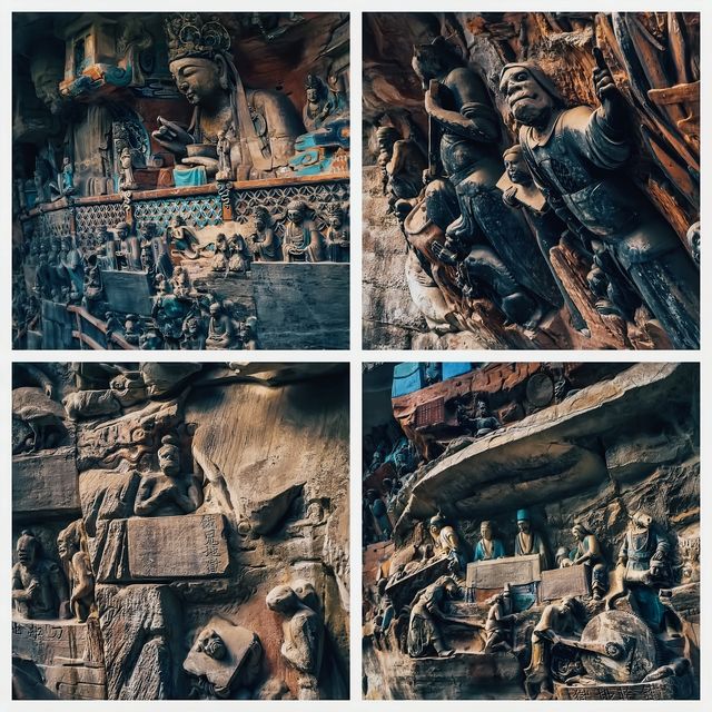 大足石刻：石刻藝術的瑰寶，震撼心靈的旅程！