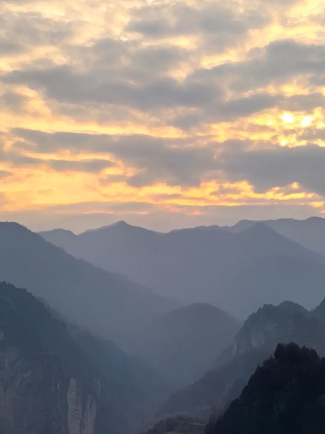 陝西寶雞•九龍山•赴一場浪漫嘅日出