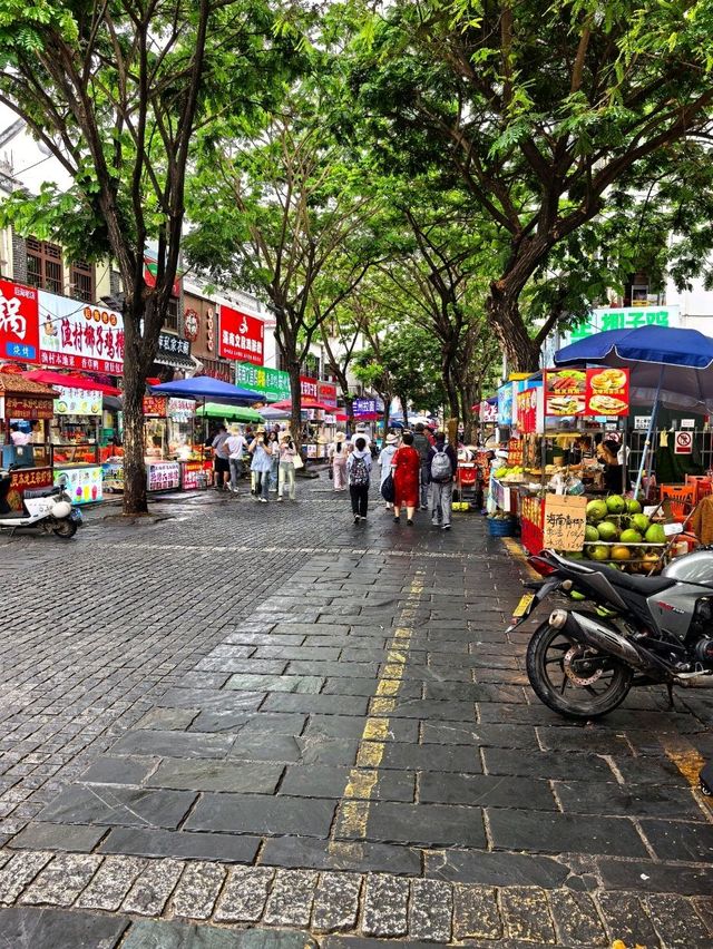 Haitang Village Walking Street: A Culinary Paradise