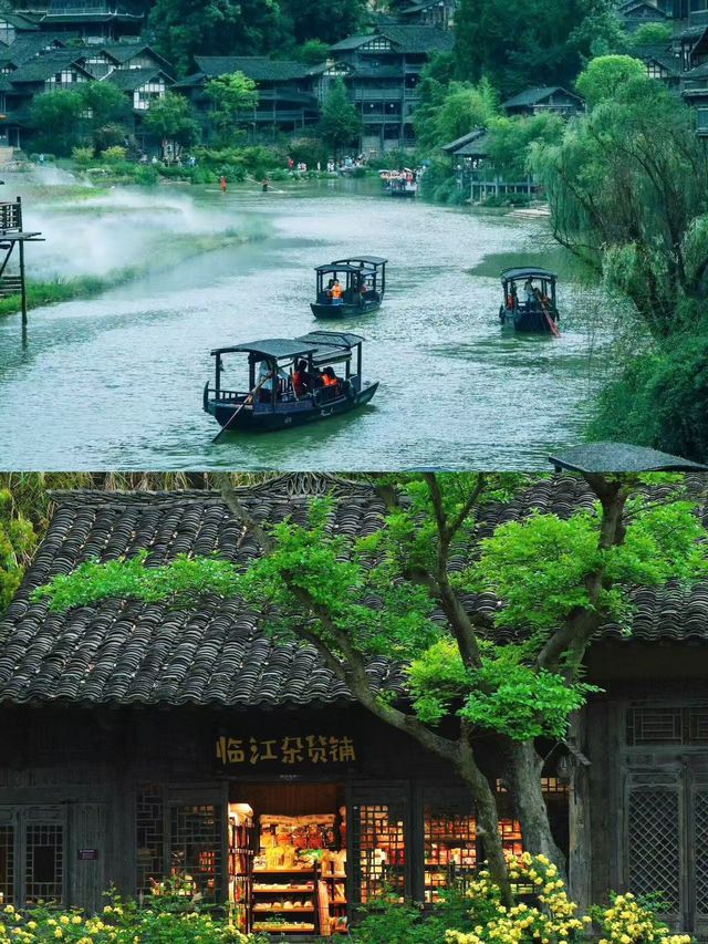 烏江寨：吊腳樓上的月光，千年不散的煙火