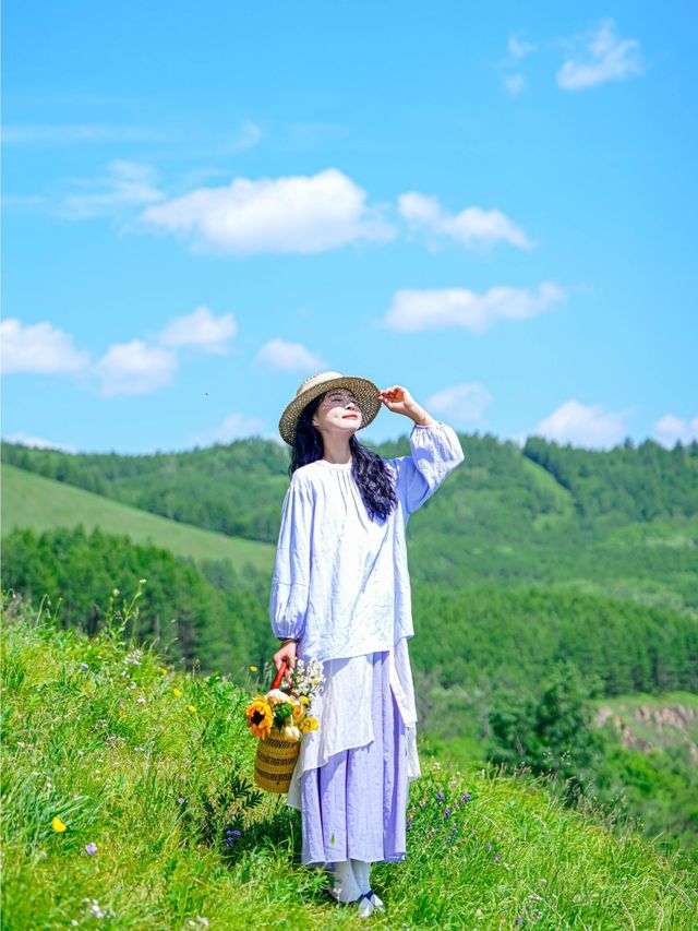 山坡上花開，我與春風撞個滿懷