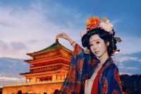 鐘樓C位，5分鐘穿越長安城，酒店裡玩非遺