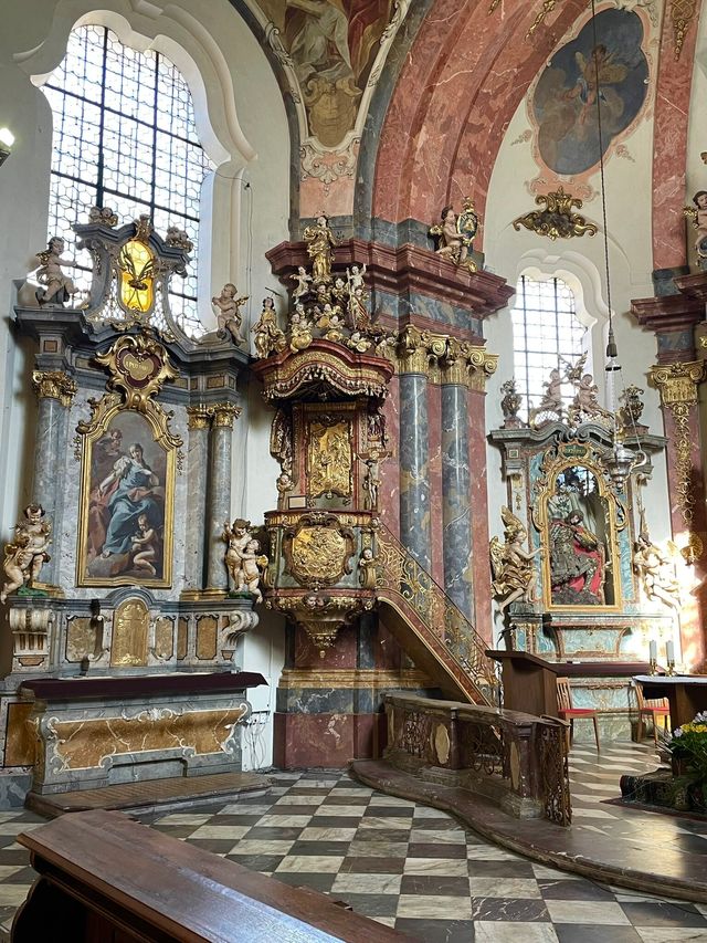 Stunning Baroque Monastery Near Prague Castle