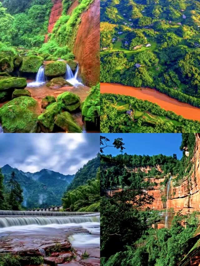 赤水丹霞雄風席捲黔北,自然偉力震撼山河 赤水丹霞雄風席捲黔北,自然偉力震撼山河