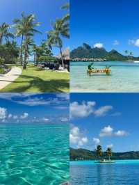 海島界的愛馬仕！波拉波拉島5天4晚擺爛攻略，躺平都能美出片