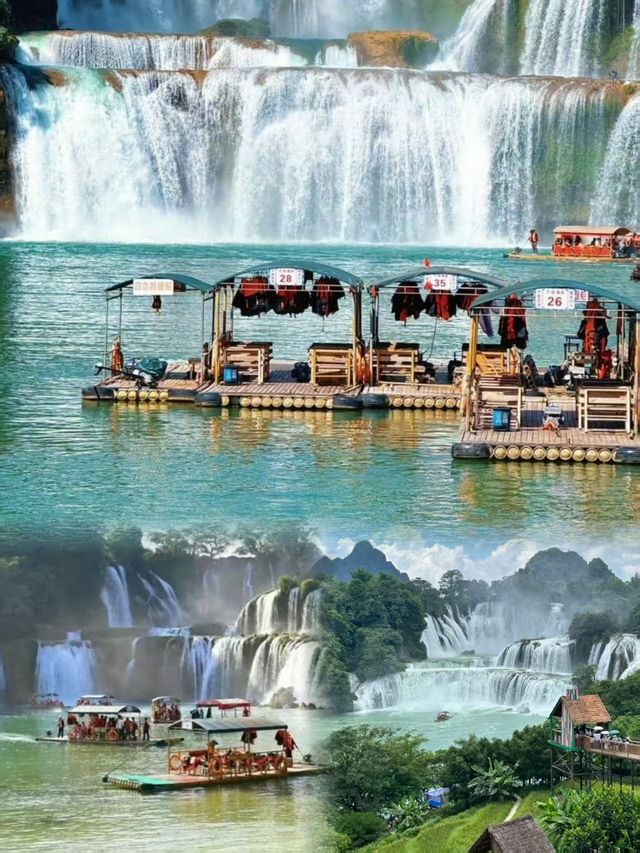 廣西崇左-德天跨國瀑布!美到失語 廣西崇左-德天跨國瀑布!美到失語
