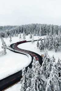 是童話裡的雪景啊,這裡美哭了!