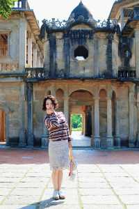 梧林古村落~紅牆白瓦石頭厝