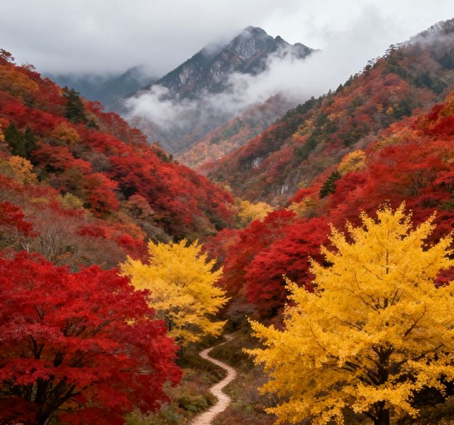 秋季徒步天花板｜黃陂屁屁溝，小眾秘境美到封神！