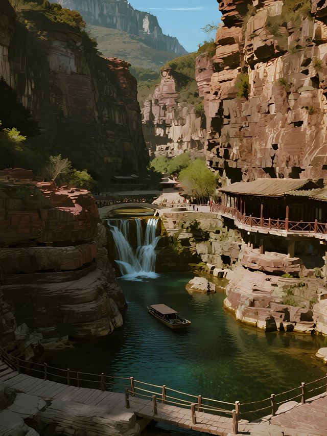 雲台山親子一日遊！輕鬆打卡中原第一景