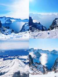 “長白山已回，12月真的不建議去，因為實在是…太美了！”