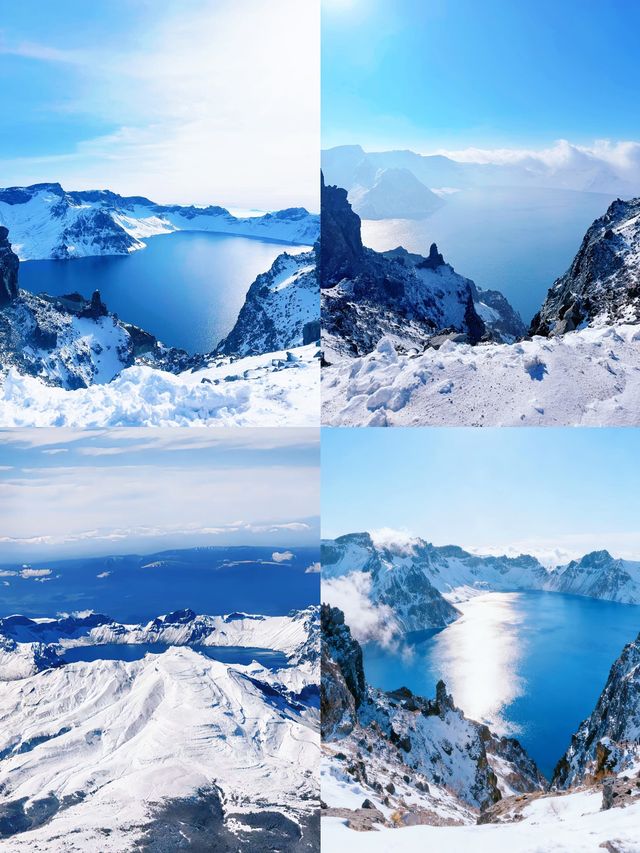 “長白山已回，12月真的不建議去，因為實在是…太美了！”