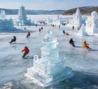 冬日童話不止哈爾濱!長春淨月潭冰雪季,小眾玩法驚艷朋友圈