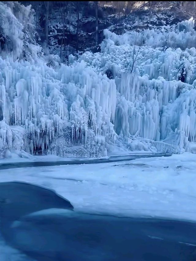 阜平冰瀑奇觀打卡小眾打卡徹底征服了我 阜平冰瀑奇觀打卡小眾打卡徹底征服了我