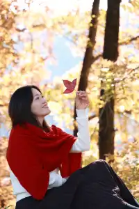 永嘉紅楓古道的紅楓紅了