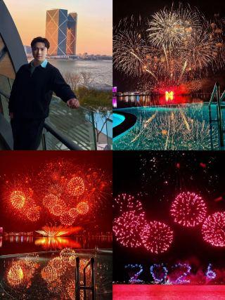 Встретьте Новый год с фейерверком у отеля InterContinental Dishui Lake Hotel – сделайте жизнь поэтичной.