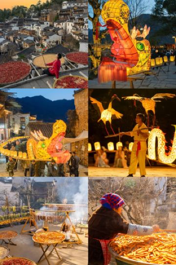 พระอาทิตย์ตกดินที่สวยงามในหมู่บ้านโบราณของเมืองหุยโจว ทำให้ที่นี่กลายเป็นจุดหมายปลายทางที่สมบูรณ์แบบสำหรับการเดินทางช่วงเทศกาลตรุษจีนของฉัน!